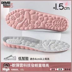 DFMEI 運動鞋墊 減震透氣吸汗軟底舒適, 1個