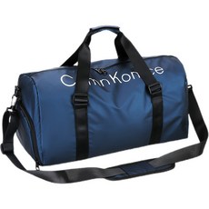 T.GURU 行李袋 乾濕分離大容量健身運動包, 1個, 藏青色,大容量防水幹濕分離獨立鞋倉單肩手提