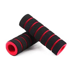 템파 스쿠터 스폰지 핸들그립 브레이크레버그립 PCX NMAX 포르자 슈퍼커브, 1세트, 핸들그립 레드