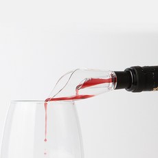 라붐 와인 서버 크리스탈 푸어러 에어레이터 와인 소주 위스키 푸어러 와인용품 Wine Pourer, 1개