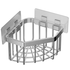 센스팬다 미니 스텐 코너 받침대, 1개, 투명
