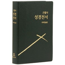 개역한글판 큰활자 성경전서 (H72BTI / 중 / 단본 / 반달색인 / 무지퍼 / 펄비닐), 대한성서공회, 대한성서공회