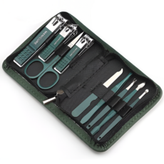 슈어만 눌림없는 프리미엄 손발톱 깎이 키트, 1개, 그린