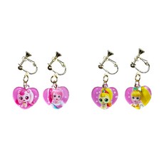 Catch Teenieping Catch Teenieping兒童心形耳環2件組