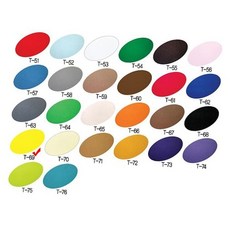 부품 소모품 자재 대원 T미니펠트69 연노랑, 본상품