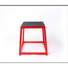 박스 체조 피트니스 센터 점프력 순발력 훈련 벤치, 3단뛰기(60cm높이)레드
