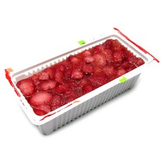 푸드올마켓_ 청솔 냉동가당딸기 1kg /냉동/ 국산딸기 85%, 1개