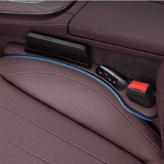 수납 보조석 컵홀더 사이드 운전석 틈새 보관 악세사리 2P 78189ea 1(EA), 브라운