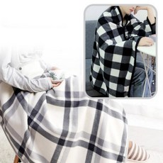 똑딱이담요 캠핑담요 무릎 어깨 차량용 극세사 사무실 학생 _2025911110EA