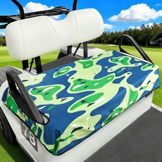 ECLATIS 골프 카트 시트 커버 클럽 카 액세서리 남성 및 여성 타월 담요 등을 위한 커버 아빠 골퍼를 2인용 장식 특별한 선물 132.1 x 81.3cm52 32인, A06