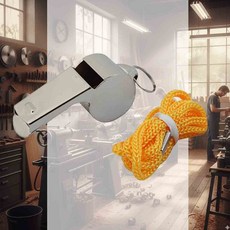 스텐호각 10EA 현장근무자용 현장비상용품 체육교사용 공장비상대응용 산업현장안전용품 공업용호각