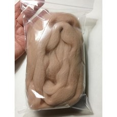 모레즈모어 HR020100 100 울 로빙 포 니들 펠팅 100g 3.5온스 베이지 살 피부 톤 미세 등급 QC1, 모레즈모어 HR020100 100 울 로빙 포 니들 펠
