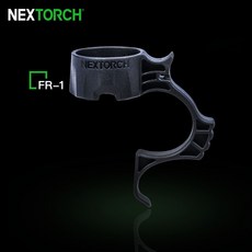 NEXTORCH FR-1 戰術指環，適用於TA30 2.0 TA30C TA15 E6 TA20 TA21 手電筒，快速部署與多功能應用, 1個