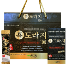 배즙을 넣지않은 아홉번 찌고말린 도라지진액 스틱10ml 30포, 10ml, 30개