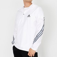 adidas 愛迪達 Running Windshield logo印花男款半拉鍊式長袖風衣+口罩