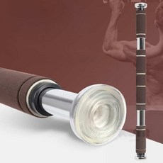 문틀 철봉 턱걸이 간편설치 스트레칭봉 어깨운동 안전한 튼튼한 턱걸이봉, 상품선택, 3_B-201장축철봉 브라운, B-201장축철봉 브라운