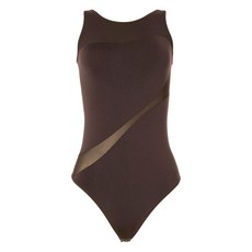 월포드 셰이드 민소매 스트링 바디수트