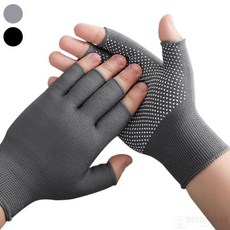 여름 배달 장갑 바이크 오토바이 배달대행 터치 반장갑, 01엠보반장갑-블랙