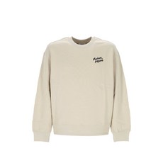 메종키츠네 로고 디테일 스웨트셔츠