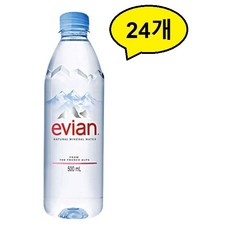 [본사직영] 롯데 에비앙 330ml x 24펫, 500ml