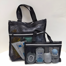 목욕가방 샤워도구 메쉬가방 샤워백 개별opp