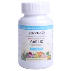 eclectic INSTITUTE 凍乾大蒜素食膠囊, 1個, 120 件