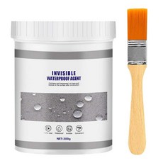 방수액 방수제 틈새 균열 보수 누수 보이지 않는 액체 방수 실란트 150g 수리 접착제 초강력 투명 방지제 가정용 욕실 지붕용 단열, 300G