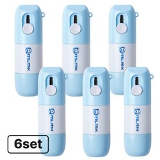무이오 송장지우개 개인정보 보호 택배송장 지우개 커터, 1개, 6set