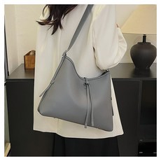 국내배송 탑씨유 가죽공예 DIY 키트 가죽가방 만들기 diy패키지 숄더앤 크로스백, 그레이, 1세트