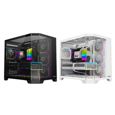 U7 16核心電競主機 RX9060XT DDR5 Gen4 SSD 高FPS遊戲電腦, 1TB, 16GB, Windows 11 專業版, Radeon RX 9060 XT, U7-155H