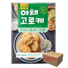 굿프랜즈 야채고로케1BOX 1050gX10개, 10개, 1.05kg