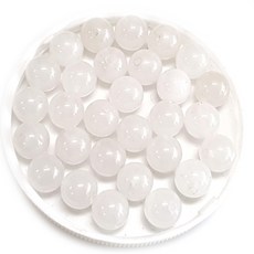 ALL 원석알 10mm 일반A 팔찌원석 한팩 20알 원석선택, 백옥