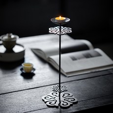 日式鐵藝霜花燭臺, 霜花燭臺