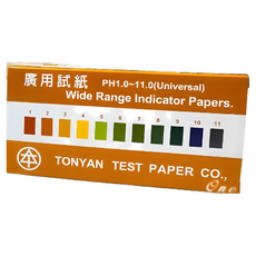 東陽 廣用試紙 PH1-11, 1個