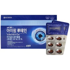 종근당건강 눈에 좋은 아이팜 루테인, 90정, 1개