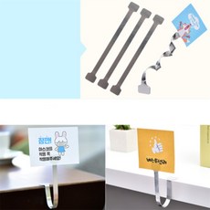 건shop디자인 부착식 스틱 워블러 메모꽂이