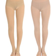 MMSPORTS 女款180D褲襪 2入, 黃色+粉色2P
