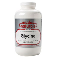 anabol naturals 甘氨酸, 1個, 500克