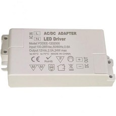 6W 12W 24W 36W 60W DC12V 정전압 전원 공급기 라이트 바 캐비닛 미러 LED 스위칭 공급기(컬러 6W)