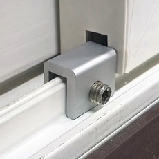 창틀고정장치 창문 열림방지 일반형 스토퍼 안전고리 안전용품, 소