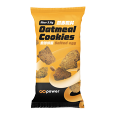 GOpower 果果能量 金沙鹹蛋燕麥脆片 高蛋白 健身補給 鹹甜燕麥 運動能量補給 10包, 1包, 40g