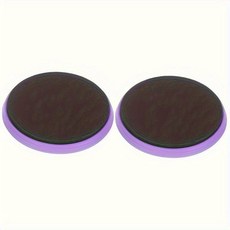 댄서들을 위한 2Pc 스 스케이팅 스피너 홈 댄스 장비 스케이터 치어리더 체조 선수를 회전 균형 및 안정성 향상 (보라색)