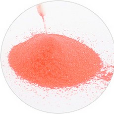 미술놀이 병꾸미기 채색 공예 색모래 100g 주황