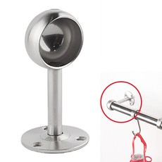 숏 옷봉소켓 옷걸이봉 파이프소켓 25미리 막힘형 CC25S, 1개