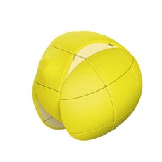 Kancharo 과일 큐브 과일 큐브 보관에 편리한 파우치 포함 (레몬 3×3×3)