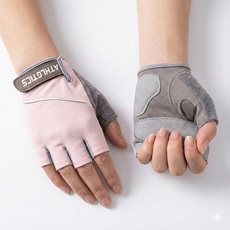 간편한상점 여성용 웨이트 헬스 장갑, 1개, 핑크