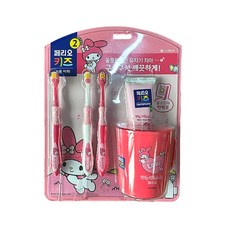 LG생활건강 페리오 키즈 2단계 산리오 양치세트 STEP 2 (5세 이하), 1개