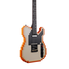 Mojolnir Stage-T 8bit 像素風 Tele 電 吉他 附硬盒 亞都總代理, OR, 1個