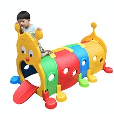 실외 야외 동굴 애벌레 체육놀이 터널, 2개, B디자인(몸통 2개)