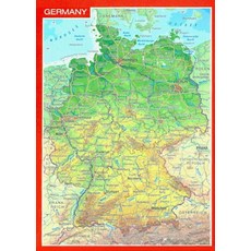 미니 입체지도 독일, 독일지오릴리프